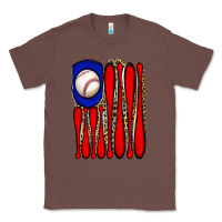 Chestnut leopard baseball flag Classic Tee - JahusDesignShop