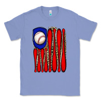 Colony Blue leopard baseball flag Classic Tee - JahusDesignShop