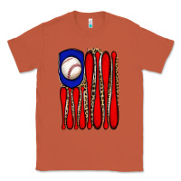 Copper leopard baseball flag Classic Tee - JahusDesignShop