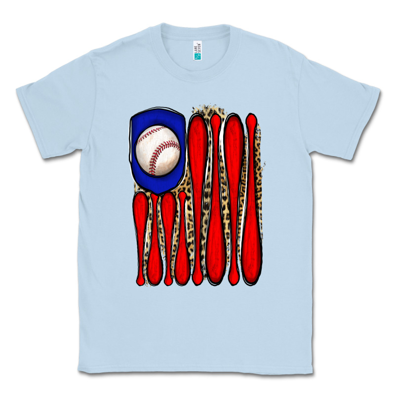 Leopard Baseball Flag Classic Tee by JahusDesignShop | Teevron