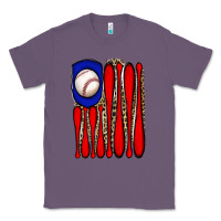 Lavender leopard baseball flag Classic Tee - JahusDesignShop
