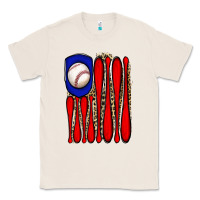 Natural leopard baseball flag Classic Tee - JahusDesignShop