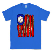 True Royal leopard baseball flag Classic Tee - JahusDesignShop