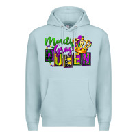 Blue Mist mardi gras queen Premium Hoodie - FaDigitalArtStudio