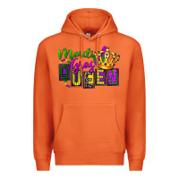 Carrot mardi gras queen Premium Hoodie - FaDigitalArtStudio