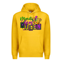 Lemon mardi gras queen Premium Hoodie - FaDigitalArtStudio