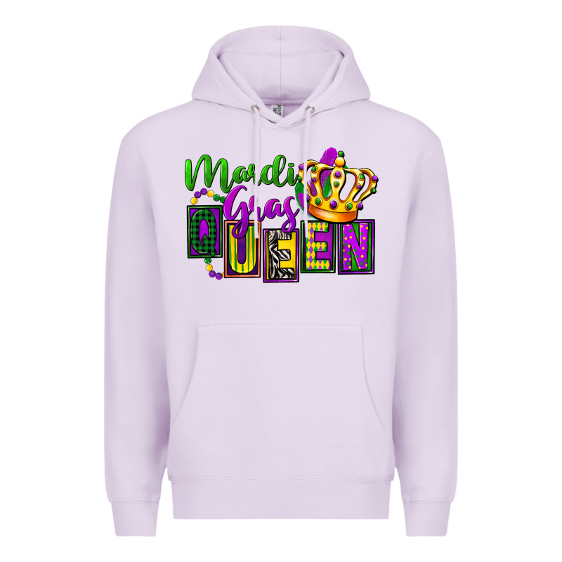 Mardi Gras Queen Premium Hoodie by FaDigitalArtStudio | Teevron
