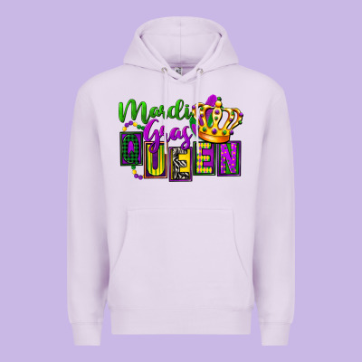 Mardi Gras Queen Premium Hoodie Designed By Fadigitalartstudio