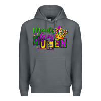 Rock mardi gras queen Premium Hoodie - FaDigitalArtStudio