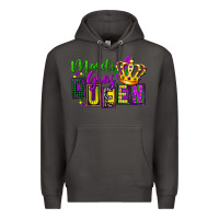 Smoke mardi gras queen Premium Hoodie - FaDigitalArtStudio