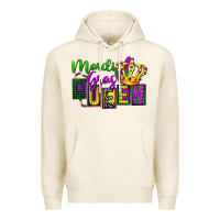 Tofu mardi gras queen Premium Hoodie - FaDigitalArtStudio