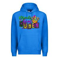 True Royal mardi gras queen Premium Hoodie - FaDigitalArtStudio