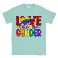 Seafoam love has no gender Classic Tee - Artiststas
