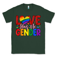 Sports Green love has no gender Classic Tee - Artiststas