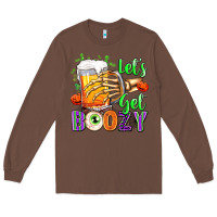 Chestnut Lets Get Boozy Long Sleeve Tee - texasbilliewilder