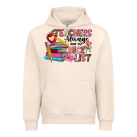 Sandshell Teachers Always Make The Nice List Urban Hoodie - CowhideDigitalArt