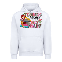 White Teachers Always Make The Nice List Urban Hoodie - CowhideDigitalArt