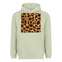 Matcha giraffe seamless pattern Heavyweight Hoodie - BundleAndBundleShop