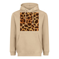 Mushroom giraffe seamless pattern Heavyweight Hoodie - BundleAndBundleShop