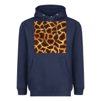 Navy giraffe seamless pattern Heavyweight Hoodie - BundleAndBundleShop