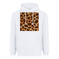 White giraffe seamless pattern Heavyweight Hoodie - BundleAndBundleShop