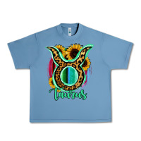 Pebble Blue Taurus Zodiac Urban Heavy Tee - Bettercallsaul