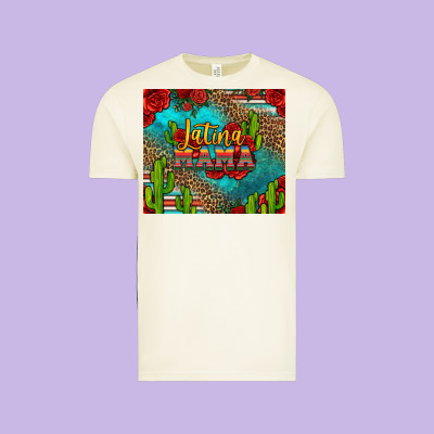 Latina Mama Vintage Tee Designed By Jasminsmagicworld