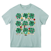 Teacher St Patrick Day Clovers Heavy Core Tee | Teevron