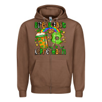 Chestnut St. Patrick's Breakfast of leprechaun Zipper Hoodie - OliviaCreatesArt