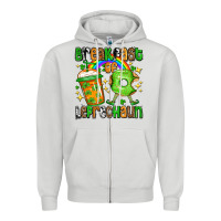 St. Patrick's Breakfast Of Leprechaun Zipper Hoodie | Teevron