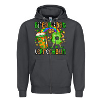 Smoke St. Patrick's Breakfast of leprechaun Zipper Hoodie - OliviaCreatesArt