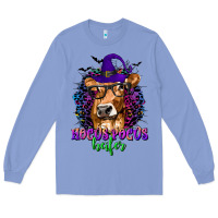 Colony Blue Hocus Pocus Heifer with Cow and Halloween Long Sleeve Tee - texasbilliewilder