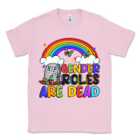 Bubblegum Pink gender roles are dead Classic Tee - Artiststas