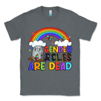 Charcoal Heather gender roles are dead Classic Tee - Artiststas