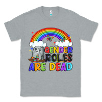 Heather Grey gender roles are dead Classic Tee - Artiststas