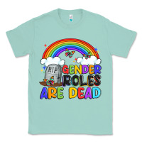 Seafoam gender roles are dead Classic Tee - Artiststas