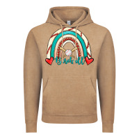 Vintage Coffee Baseball Rainbow Vintage Hoodie - RanaPortraitStore