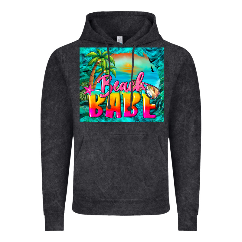 Beach Babe Vintage Hoodie by BarkalooDesign | Teevron