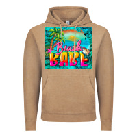 Vintage Coffee beach babe Vintage Hoodie - BarkalooDesign