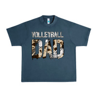 Midnight Navy Volleyball Dad Urban Heavy Tee - Bettercallsaul