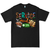 Black service mode on woman version Premium Tee - NancyCooperArtShop