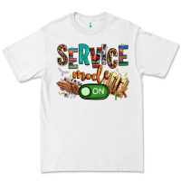 White service mode on woman version Premium Tee - NancyCooperArtShop