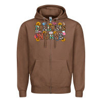 Chestnut dialysis nurse Zipper Hoodie - OliviaCreatesArt