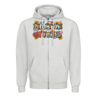 Dove Grey dialysis nurse Zipper Hoodie - OliviaCreatesArt