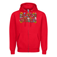 Red dialysis nurse Zipper Hoodie - OliviaCreatesArt