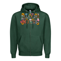 Sports Green dialysis nurse Zipper Hoodie - OliviaCreatesArt