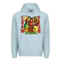 Blue Mist Crawfish season Premium Hoodie - FaDigitalArtStudio