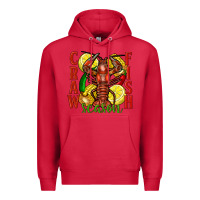 Cardinal Crawfish season Premium Hoodie - FaDigitalArtStudio