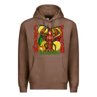 Chestnut Crawfish season Premium Hoodie - FaDigitalArtStudio