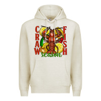Oatmeal Heather Crawfish season Premium Hoodie - FaDigitalArtStudio